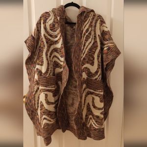 One Size Knit Cape